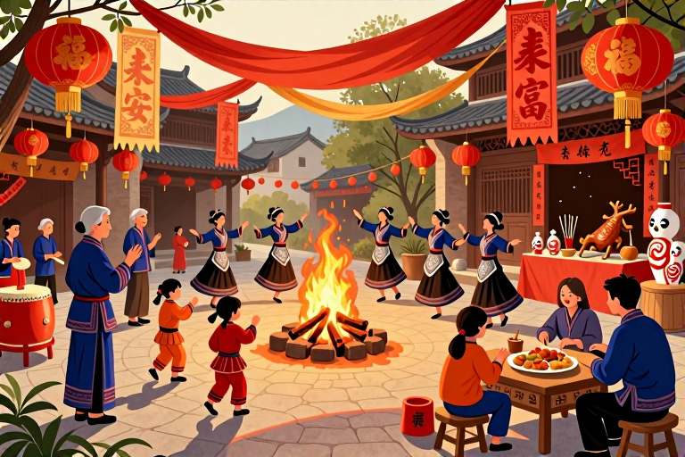 彝族年各地有什么不同-知来