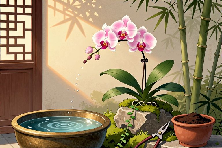 风雨兰养护开花方法-知来