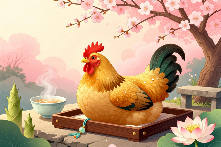 梦见吃鸡肉是什么意思-知来