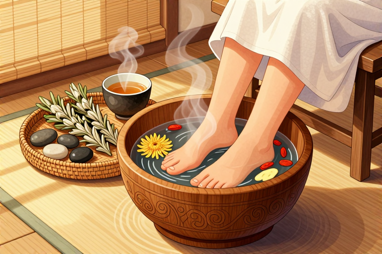 瘦身能泡脚吗-知来