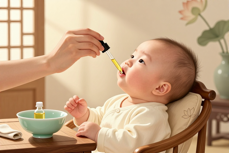 婴儿鱼肝油怎么吃-知来