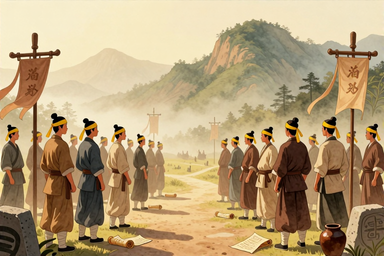 黄巾起义口号是什么-知来