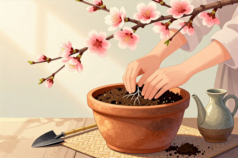 桃花土壤怎么选-知来