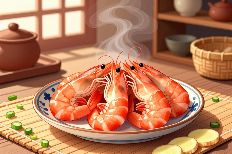 煮虾怎么不开壳好-知来