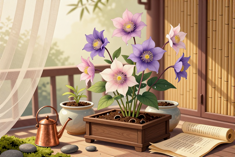 耧斗菜养护开花技巧-知来