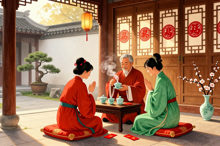 正月初一拜年有什么规矩-知来