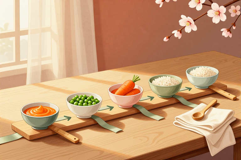 辅食添加时间表-知来