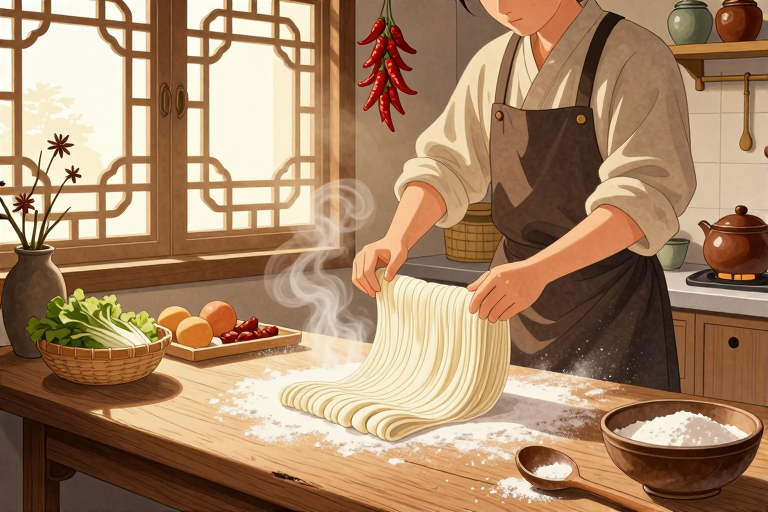 面条为什么这么做-知来