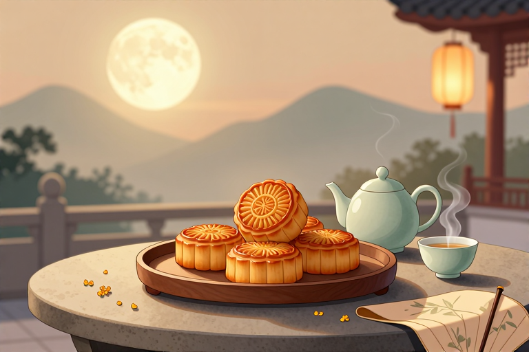 中秋节为什么吃月饼-知来