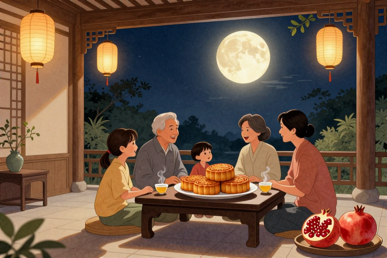 中秋节有哪些传统习俗-知来