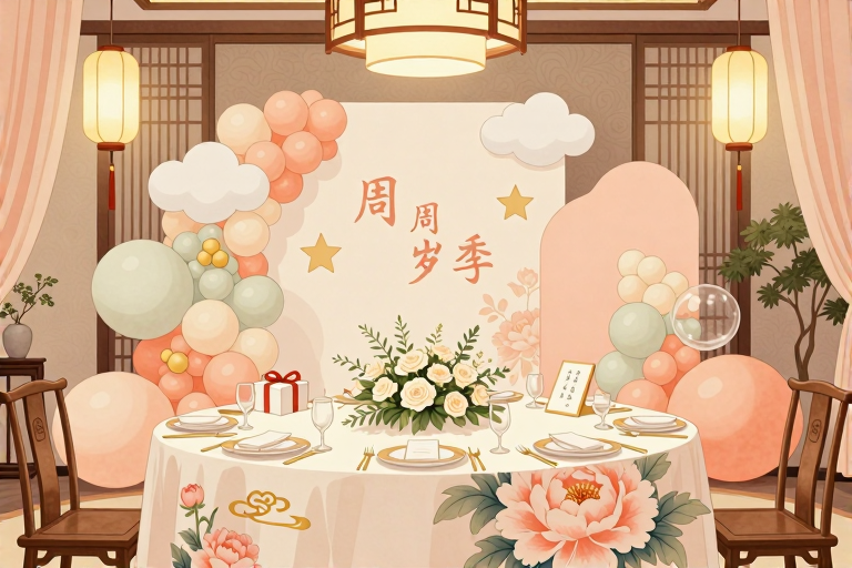百日宴怎么布置步骤