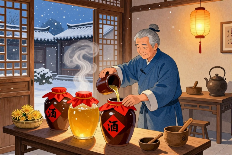立冬酿黄酒哪里习俗-知来