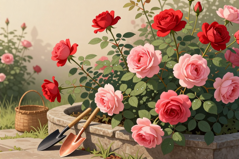 蔷薇怎么养才能开花